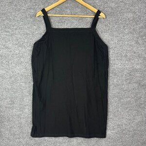 Eileen‎ Fisher Stretch Shirt Dress Black Size M